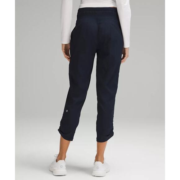 Lululemon Dance Studio Mid Rise 25" Lightweight Cropped Pant True Navy Blue 4 - Picture 2 of 15